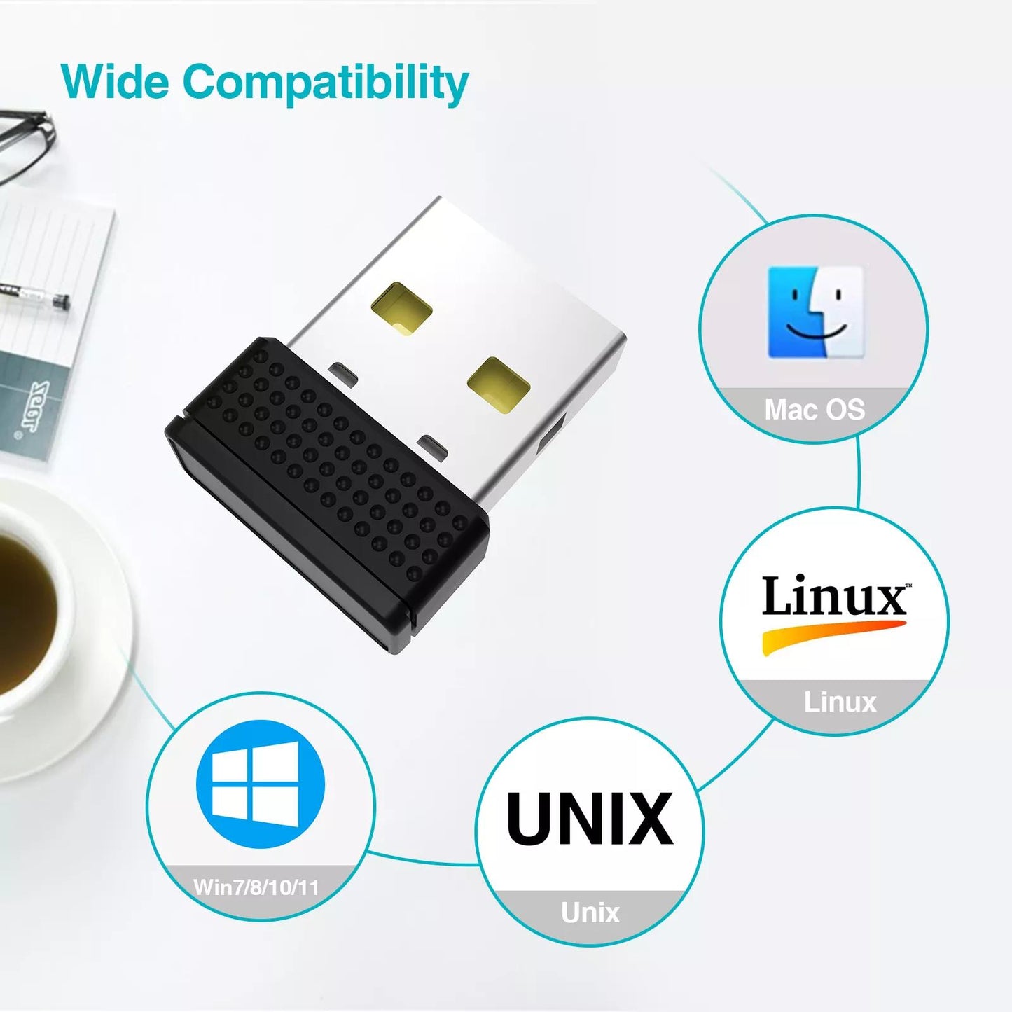 Compatible with Mac Windows Linux Unix